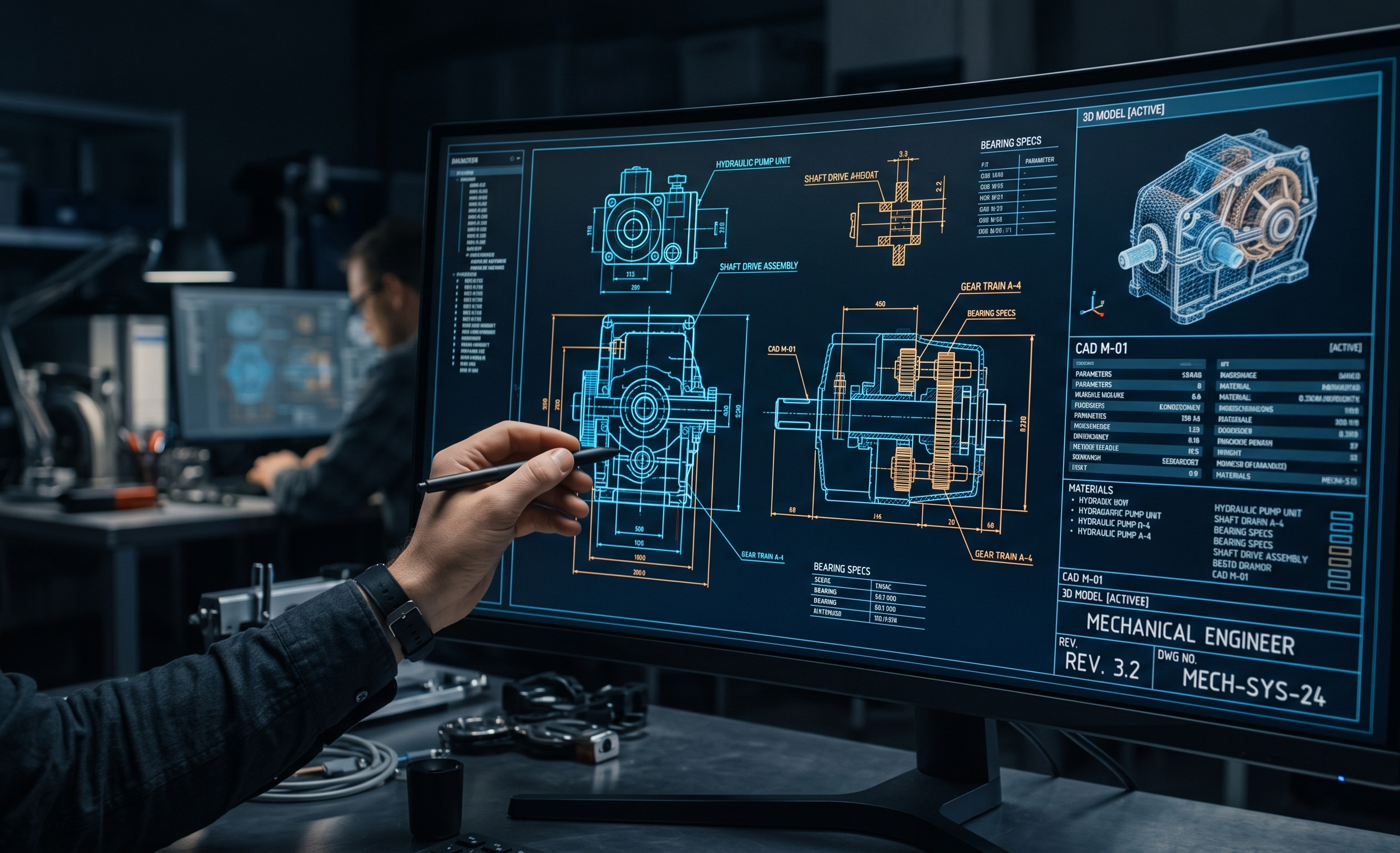 Mechanical Design Schematics