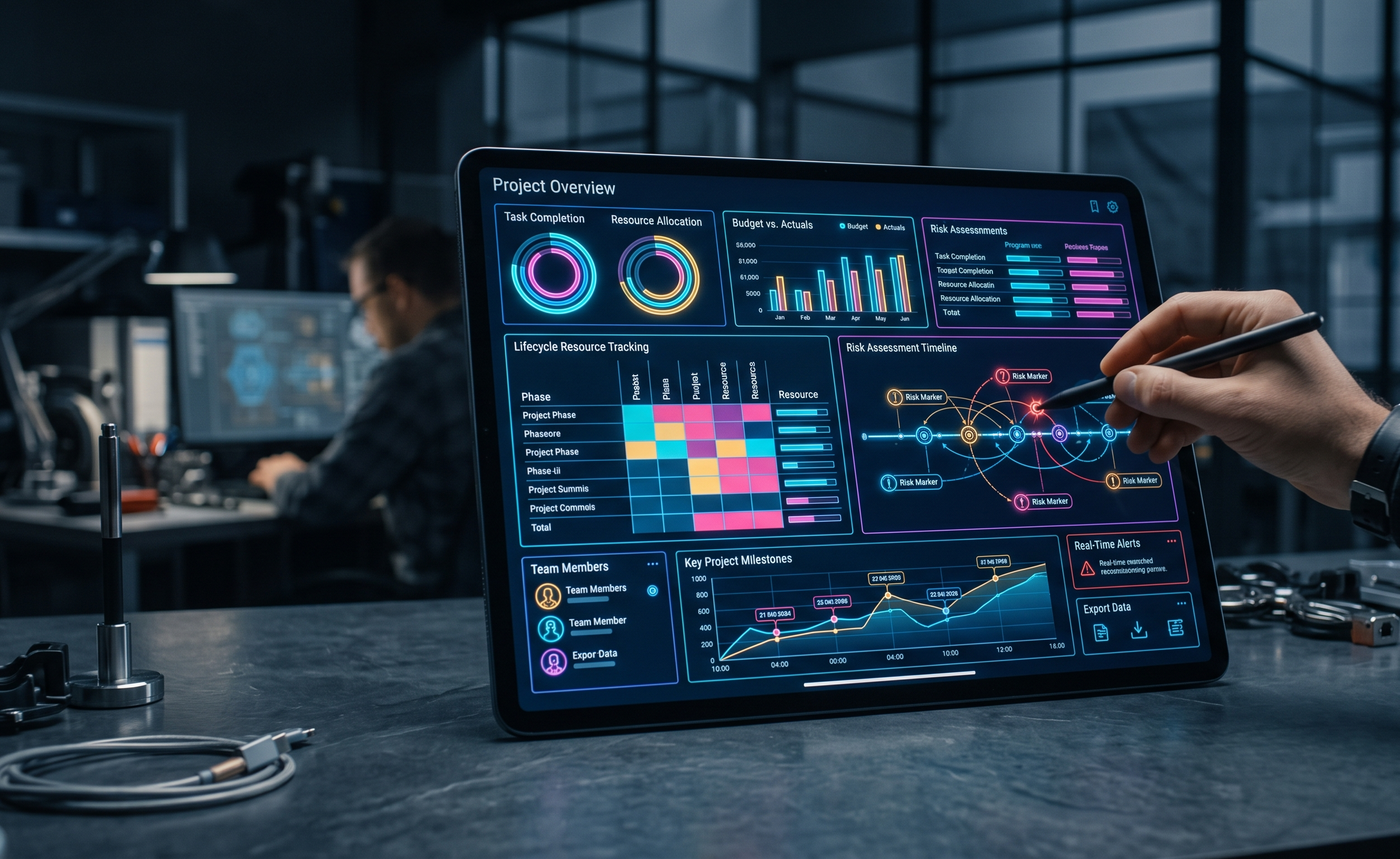 Project Operations and Data Control Tracking